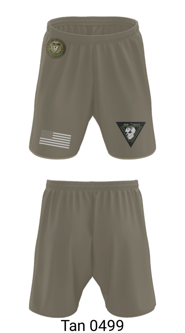 Athletic Shorts With Pockets, SSD, Police, Teamtime, Team time, sublimation, custom sports apparel, team uniforms, spirit wear, spiritwear, sports uniforms, custom shirts, team store, custom team store, fundraiser sports, apparel fundraiser