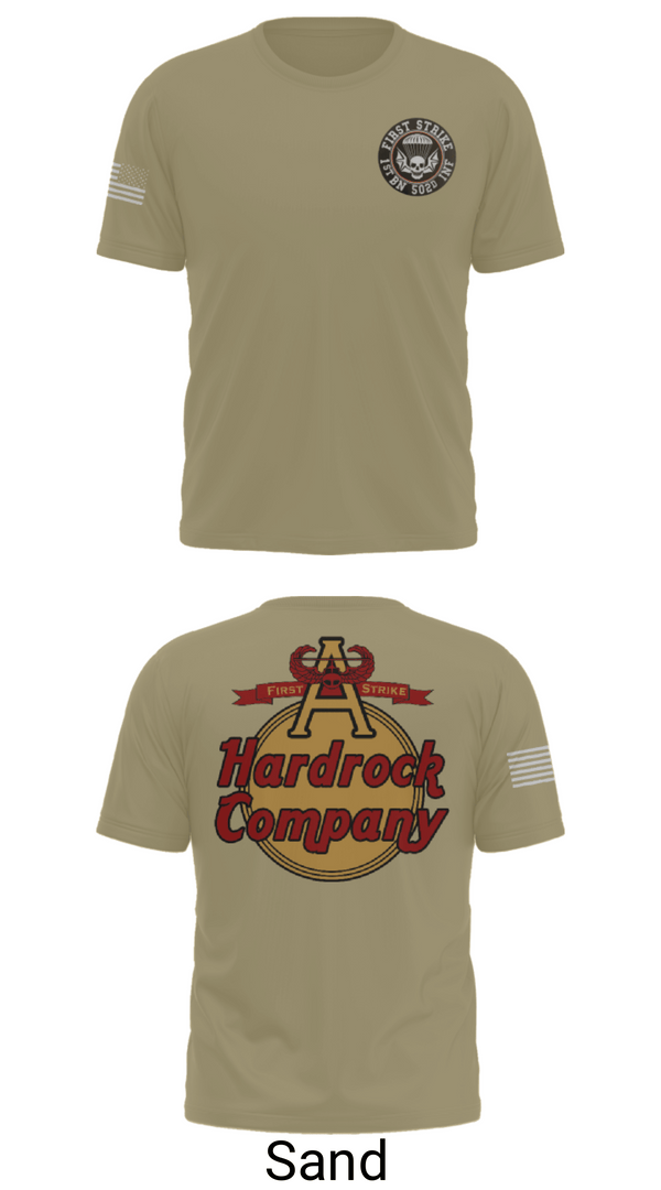Short Sleeve Performance Shirt, Hardrock Company, Army, Teamtime, Team time, sublimation, custom sports apparel, team uniforms, spirit wear, spiritwear, sports uniforms, custom shirts, team store, custom team store, fundraiser sports, apparel fundraiser