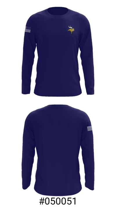 Haslett High School Swimming 26674168 Long Sleeve Performance Shirt - 18