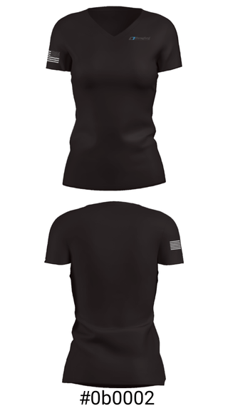 Women's Short Sleeve Vneck Shirt, Beresford Ltd, , Teamtime, Team time, sublimation, custom sports apparel, team uniforms, spirit wear, spiritwear, sports uniforms, custom shirts, team store, custom team store, fundraiser sports, apparel fundraiser