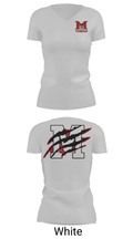 Mansfield High School Basketball 93945191 Women's Short Sleeve V-neck Shirt - 7
