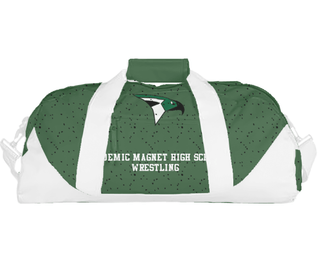 Duffle Bag, Academic Magnet High School Wrestling, Wrestling, Teamtime, Team time, sublimation, custom sports apparel, team uniforms, spirit wear, spiritwear, sports uniforms, custom shirts, team store, custom team store, fundraiser sports, apparel fundraiser