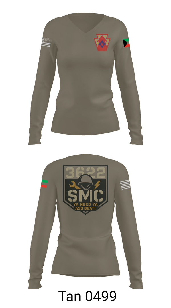 Women's Long Sleeve Vneck Shirt, 3622 SMC, , Teamtime, Team time, sublimation, custom sports apparel, team uniforms, spirit wear, spiritwear, sports uniforms, custom shirts, team store, custom team store, fundraiser sports, apparel fundraiser