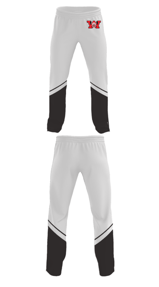 Sweatpants, Wayne High School Basketball, Men's Basketball, Teamtime, Team time, sublimation, custom sports apparel, team uniforms, spirit wear, spiritwear, sports uniforms, custom shirts, team store, custom team store, fundraiser sports, apparel fundraiser