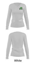 GAME TIME NATIONAL YOUTH SPORTS 65658098 Women's Long Sleeve V-neck Shirt - 6