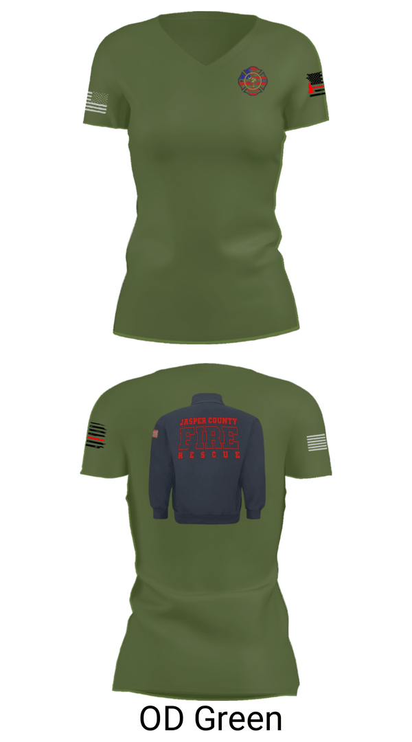 Women's Short Sleeve Vneck Shirt, , Fire Department, Teamtime, Team time, sublimation, custom sports apparel, team uniforms, spirit wear, spiritwear, sports uniforms, custom shirts, team store, custom team store, fundraiser sports, apparel fundraiser