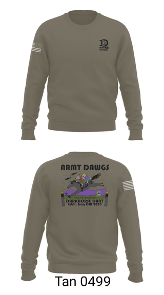 Crew Neck Sweatshirt, , Army, Teamtime, Team time, sublimation, custom sports apparel, team uniforms, spirit wear, spiritwear, sports uniforms, custom shirts, team store, custom team store, fundraiser sports, apparel fundraiser