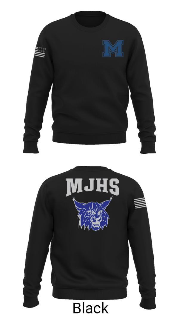 Crew Neck Sweatshirt, Mattanawcook Junior High School, Spirit Store, Teamtime, Team time, sublimation, custom sports apparel, team uniforms, spirit wear, spiritwear, sports uniforms, custom shirts, team store, custom team store, fundraiser sports, apparel fundraiser