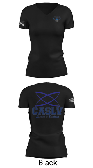 Women's Short Sleeve Vneck Shirt, Coral Academy Of Science Las Vegas Centennial Hills, Spirit Store, Teamtime, Team time, sublimation, custom sports apparel, team uniforms, spirit wear, spiritwear, sports uniforms, custom shirts, team store, custom team store, fundraiser sports, apparel fundraiser