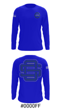 Ocean Springs Middle School Basketball 48303551 Long Sleeve Performance Shirt - 18