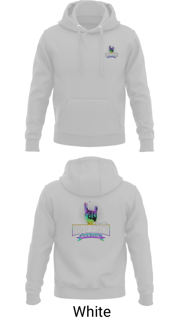 Hoodie, DeafPeaceRockVlog, , Teamtime, Team time, sublimation, custom sports apparel, team uniforms, spirit wear, spiritwear, sports uniforms, custom shirts, team store, custom team store, fundraiser sports, apparel fundraiser