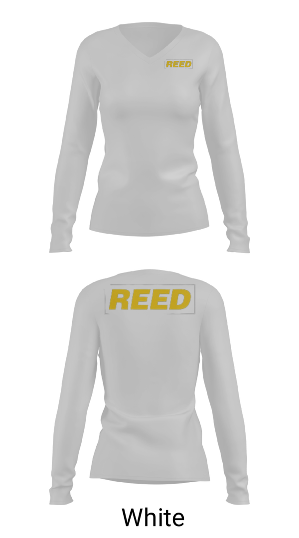 Women's Long Sleeve Vneck Shirt, REED CONCETE PUMPS, , Teamtime, Team time, sublimation, custom sports apparel, team uniforms, spirit wear, spiritwear, sports uniforms, custom shirts, team store, custom team store, fundraiser sports, apparel fundraiser