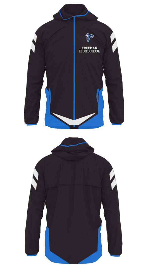 Windbreaker, Freeman High School, Spirit Store, Teamtime, Team time, sublimation, custom sports apparel, team uniforms, spirit wear, spiritwear, sports uniforms, custom shirts, team store, custom team store, fundraiser sports, apparel fundraiser