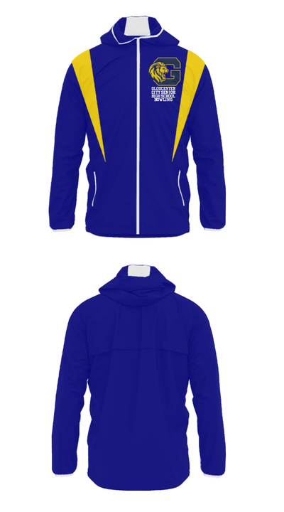 Gloucester City Senior High School Bowling 46965937 Windbreaker - 26