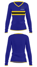 West Seattle High School Basketball 18080788 Women's Long Sleeve V-neck Shirt - 33