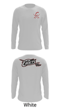 West Point-Beemer Senior High School Wrestling 73200484 Long Sleeve Performance Shirt - 4