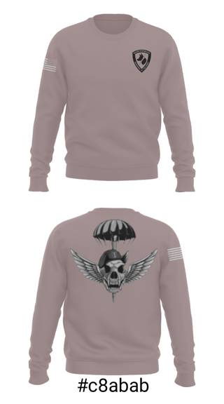 Crew Neck Sweatshirt, , Army, Teamtime, Team time, sublimation, custom sports apparel, team uniforms, spirit wear, spiritwear, sports uniforms, custom shirts, team store, custom team store, fundraiser sports, apparel fundraiser