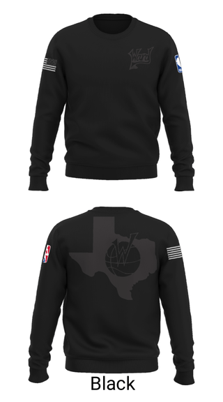 Crew Neck Sweatshirt, WARD Inc., Men's Basketball, Teamtime, Team time, sublimation, custom sports apparel, team uniforms, spirit wear, spiritwear, sports uniforms, custom shirts, team store, custom team store, fundraiser sports, apparel fundraiser