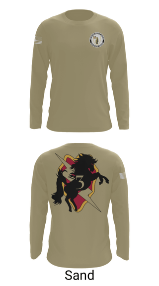 Long Sleeve Performance Shirt, , Army, Teamtime, Team time, sublimation, custom sports apparel, team uniforms, spirit wear, spiritwear, sports uniforms, custom shirts, team store, custom team store, fundraiser sports, apparel fundraiser