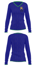 Goldsboro High School Wrestling 36260756 Women's Long Sleeve V-neck Shirt - 34