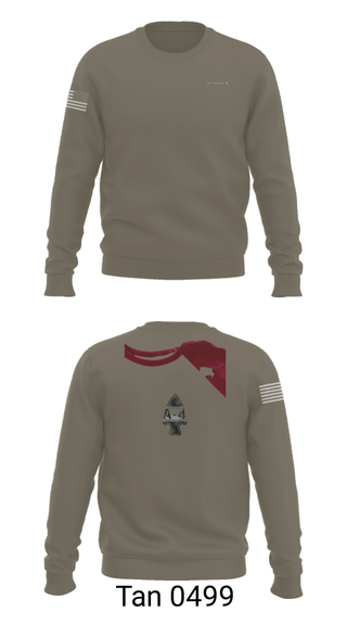 Crew Neck Sweatshirt, , Army, Teamtime, Team time, sublimation, custom sports apparel, team uniforms, spirit wear, spiritwear, sports uniforms, custom shirts, team store, custom team store, fundraiser sports, apparel fundraiser