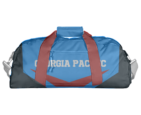Duffle Bag, Georgia Pacific, , Teamtime, Team time, sublimation, custom sports apparel, team uniforms, spirit wear, spiritwear, sports uniforms, custom shirts, team store, custom team store, fundraiser sports, apparel fundraiser