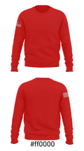 Amboy High School Basketball 64225119 Crew Neck Sweatshirt - 16