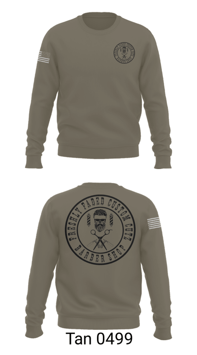 Freshly faded custom cutz 76197753 Crew Neck Sweatshirt - 5