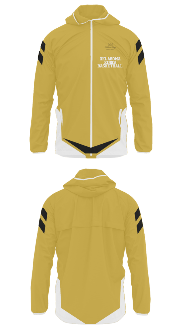 Windbreaker, Oklahoma Kings Basketball, Men's Basketball, Teamtime, Team time, sublimation, custom sports apparel, team uniforms, spirit wear, spiritwear, sports uniforms, custom shirts, team store, custom team store, fundraiser sports, apparel fundraiser