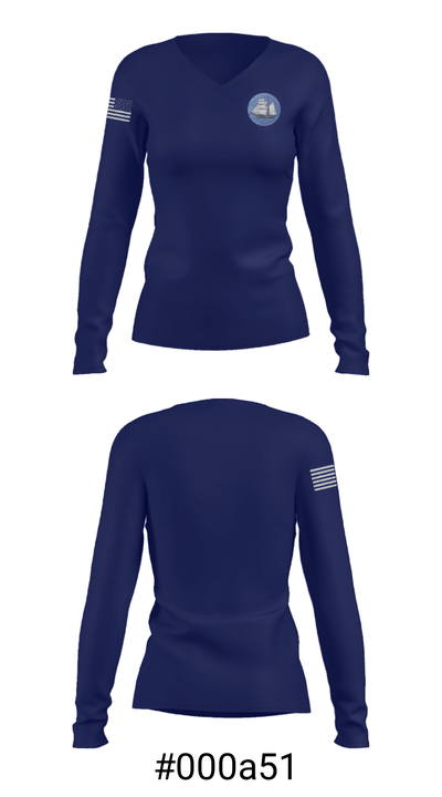William H Rowe School 36419914 Women's Long Sleeve V-neck Shirt - 20