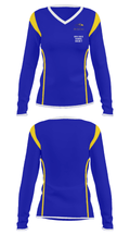 Bow High School Hockey 89275708 Women's Long Sleeve V-neck Shirt - 32