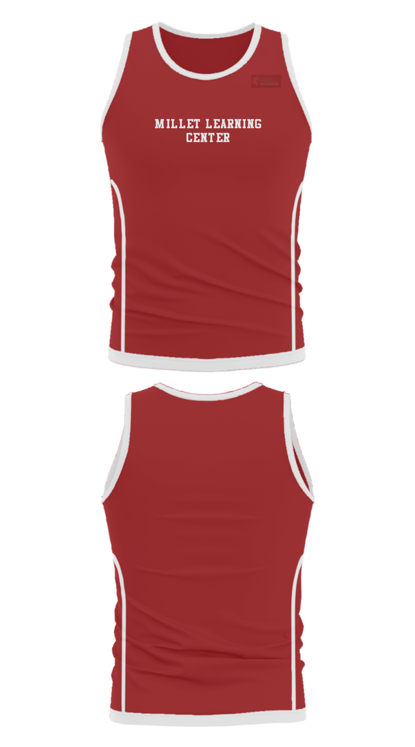 Tank Top, Millet Learning Center, Spirit Store, Teamtime, Team time, sublimation, custom sports apparel, team uniforms, spirit wear, spiritwear, sports uniforms, custom shirts, team store, custom team store, fundraiser sports, apparel fundraiser