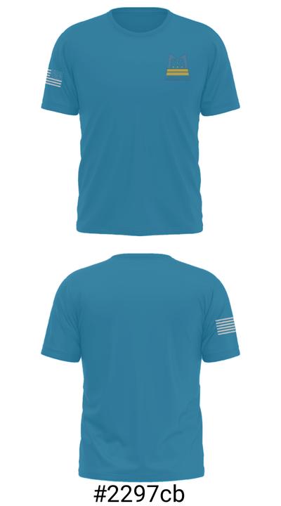 Meridian Public Charter School Basketball 37815105 Short Sleeve Performance Shirt - 19