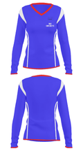 RBJ Concrete 52561308 Women's Long Sleeve V-neck Shirt - 30