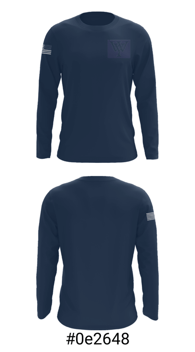 West York Boys Club Basketball 46049380 Long Sleeve Performance Shirt - 18
