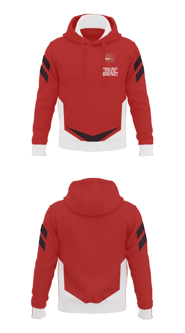 Hoodie, Great Neck Athletic Association Basketball, Men's Basketball, Teamtime, Team time, sublimation, custom sports apparel, team uniforms, spirit wear, spiritwear, sports uniforms, custom shirts, team store, custom team store, fundraiser sports, apparel fundraiser