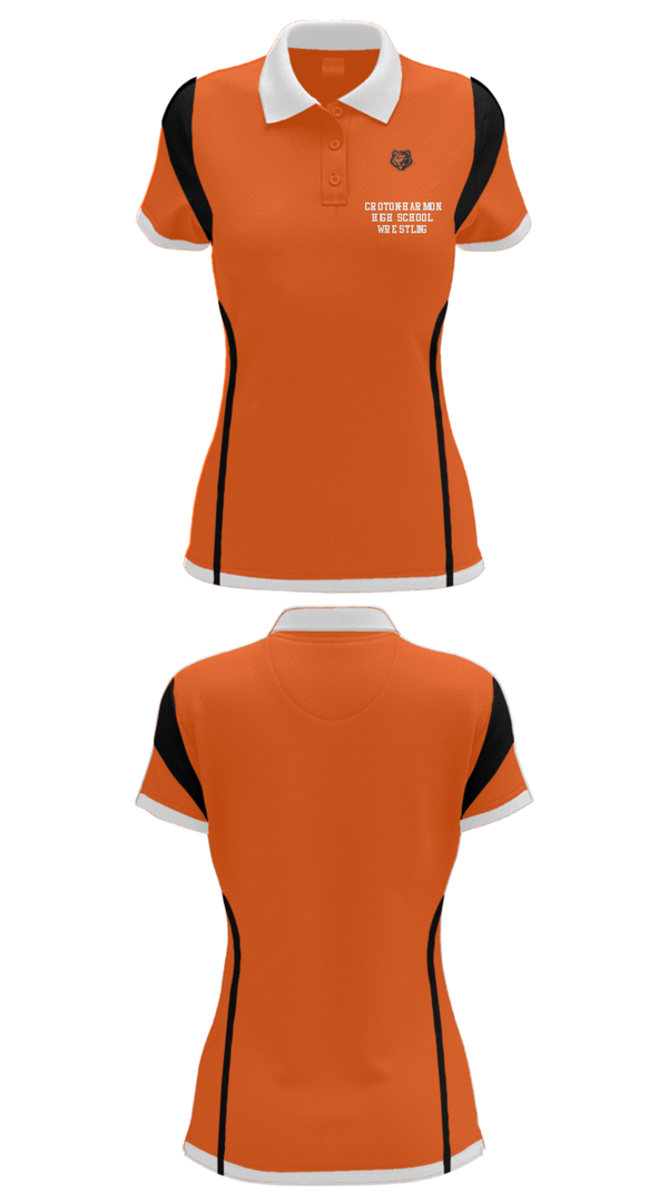 Women's Short Sleeve Performance Polo, Croton-Harmon High School Wrestling, Wrestling, Teamtime, Team time, sublimation, custom sports apparel, team uniforms, spirit wear, spiritwear, sports uniforms, custom shirts, team store, custom team store, fundraiser sports, apparel fundraiser