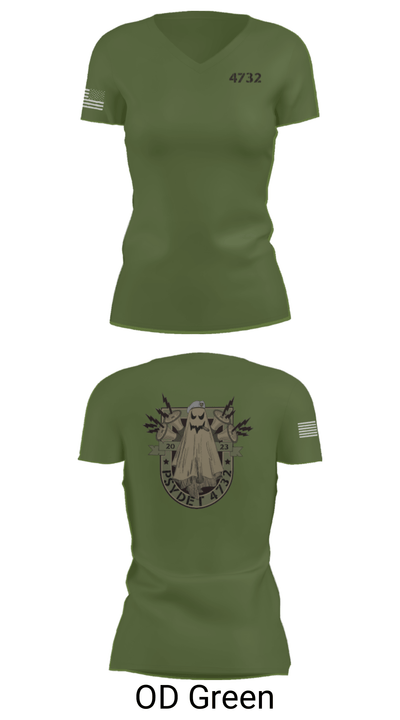 4732 18067014 Women's Short Sleeve V-neck Shirt - 28
