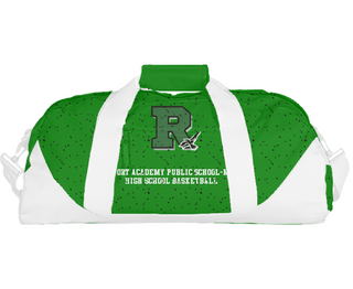 Duffle Bag, Rapoport Academy Public School-Meyer High School Basketball, Women's Basketball, Teamtime, Team time, sublimation, custom sports apparel, team uniforms, spirit wear, spiritwear, sports uniforms, custom shirts, team store, custom team store, fundraiser sports, apparel fundraiser