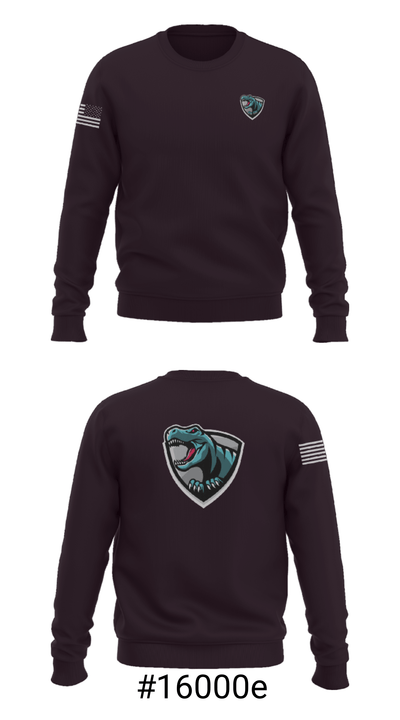 Rex95 Dino’s 52656726 Crew Neck Sweatshirt - 16