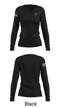 Stonewall ElementarySchool 82555466 Women's Long Sleeve V-neck Shirt - 13