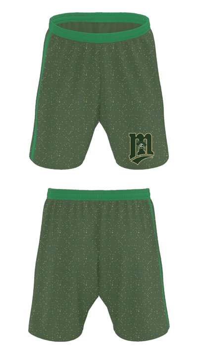 Monte Vista High School Basketball 17034184 Athletic Shorts With Pockets - 22