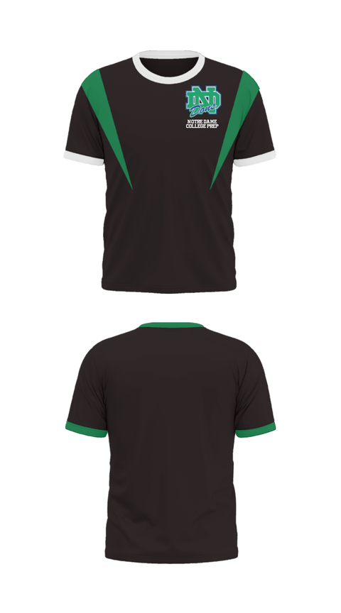 Short Sleeve Performance Shirt, Notre Dame College Prep, Spirit Store, Teamtime, Team time, sublimation, custom sports apparel, team uniforms, spirit wear, spiritwear, sports uniforms, custom shirts, team store, custom team store, fundraiser sports, apparel fundraiser