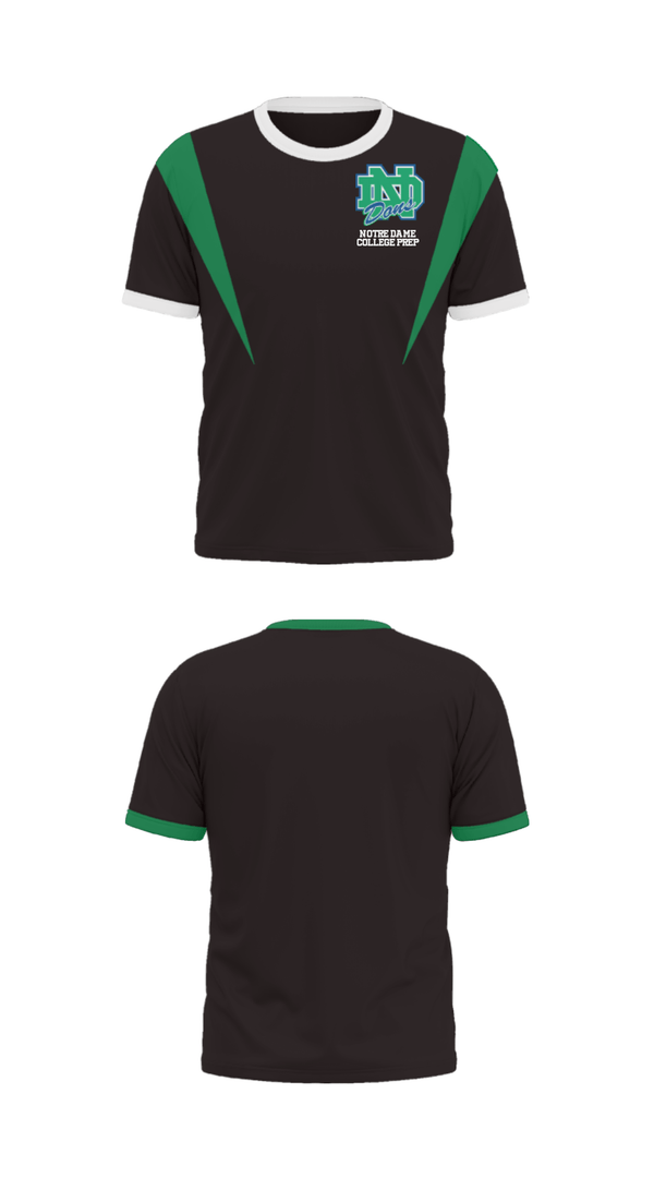 Short Sleeve Performance Shirt, Notre Dame College Prep, Spirit Store, Teamtime, Team time, sublimation, custom sports apparel, team uniforms, spirit wear, spiritwear, sports uniforms, custom shirts, team store, custom team store, fundraiser sports, apparel fundraiser