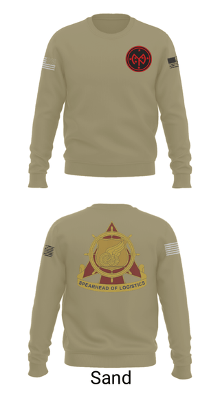 Crew Neck Sweatshirt, E co 427th, National Guard, Teamtime, Team time, sublimation, custom sports apparel, team uniforms, spirit wear, spiritwear, sports uniforms, custom shirts, team store, custom team store, fundraiser sports, apparel fundraiser
