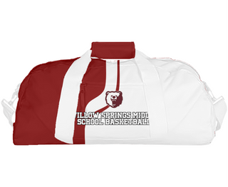 Duffle Bag, Willow Springs Middle School Basketball, Women's Basketball, Teamtime, Team time, sublimation, custom sports apparel, team uniforms, spirit wear, spiritwear, sports uniforms, custom shirts, team store, custom team store, fundraiser sports, apparel fundraiser