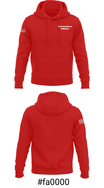 Fontainebleau Bulldogs 61397306 Hoodie - 8