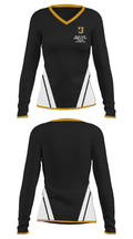 Dugger Union Community High School Basketball 51956170 Women's Long Sleeve V-neck Shirt - 23