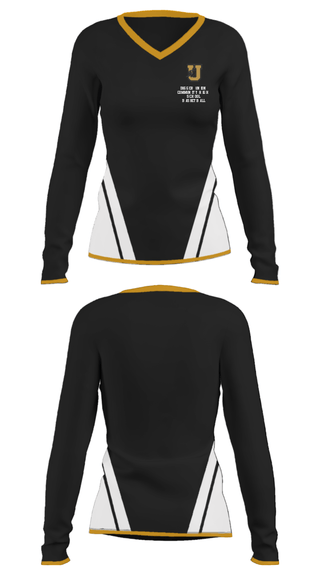 Women's Long Sleeve Vneck Shirt, Dugger Union Community High School Basketball, Men's Basketball, Teamtime, Team time, sublimation, custom sports apparel, team uniforms, spirit wear, spiritwear, sports uniforms, custom shirts, team store, custom team store, fundraiser sports, apparel fundraiser