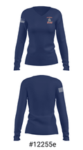 Stuart Mesa Elementary School 60874306 Women's Long Sleeve V-neck Shirt - 20